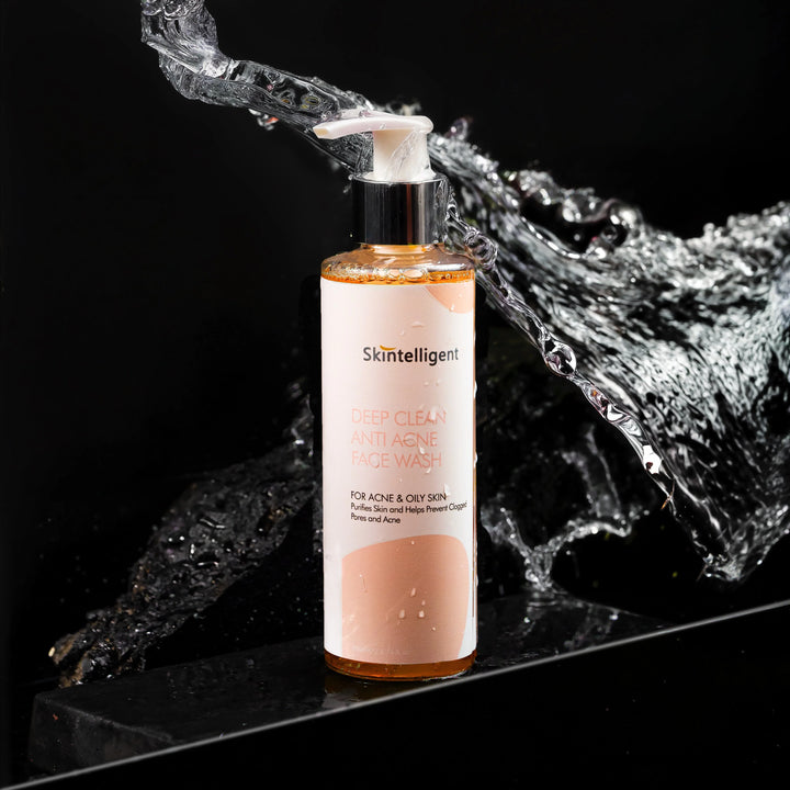 SKINTELLIGENT DEEP CLEAN ANTI ACNE FACE WASH